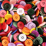 Garment Buttons – Plastic, Customized Sizes, Round Shape