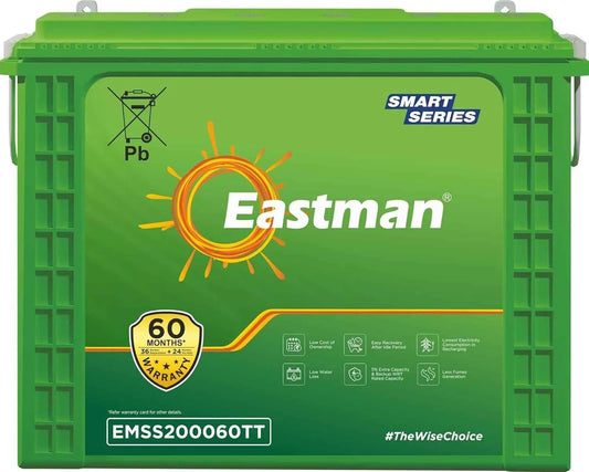 Eastman 200Ah 12V Tall Tubular Inverter Battery